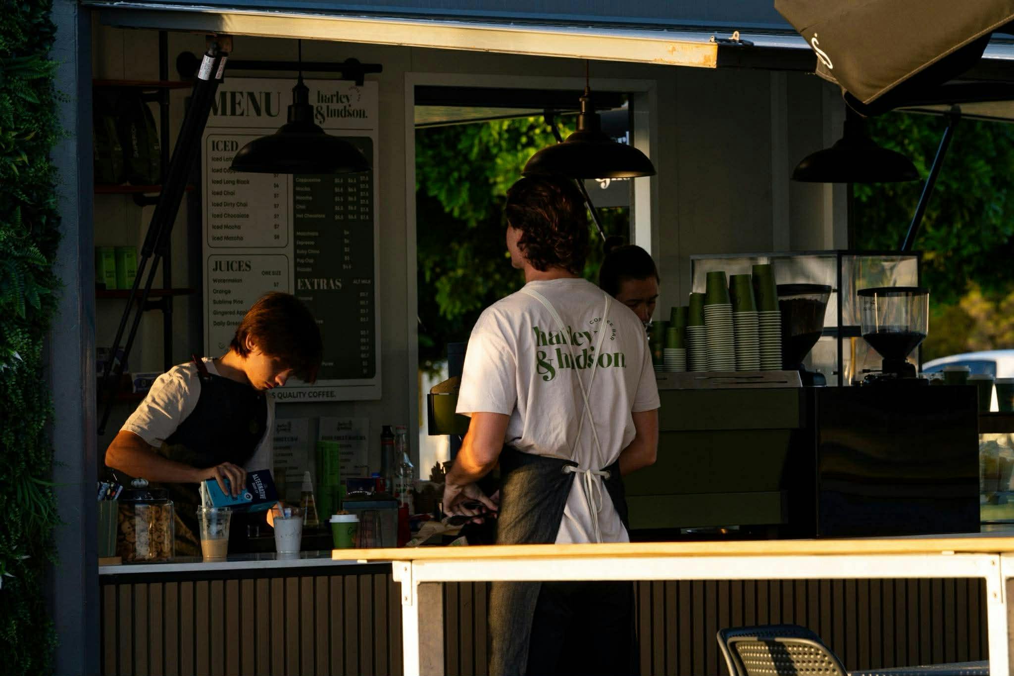 Harley and Hudson Coffee Bar