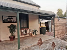 Front verandah Gladstone Country Retreat 2025