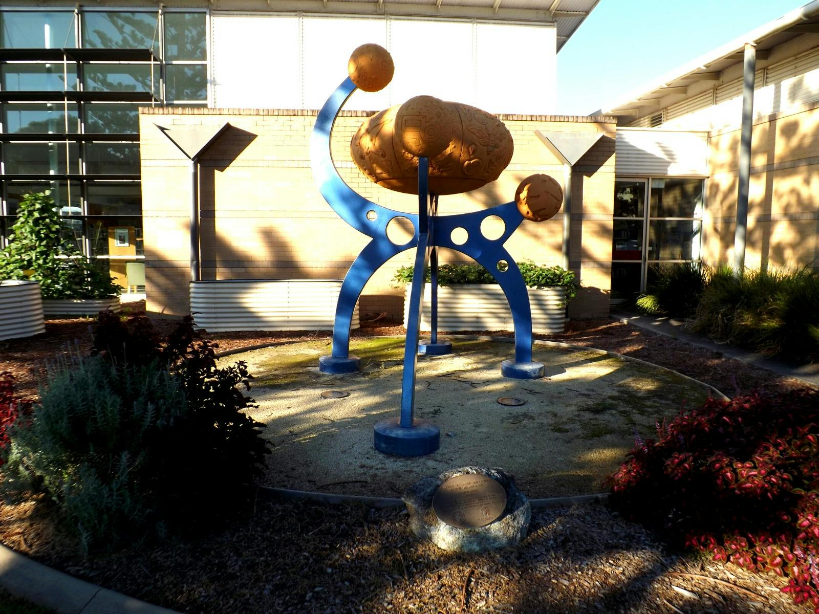 A  Device  for Orientating  Oneself  Within  the  Universe Sculpture
