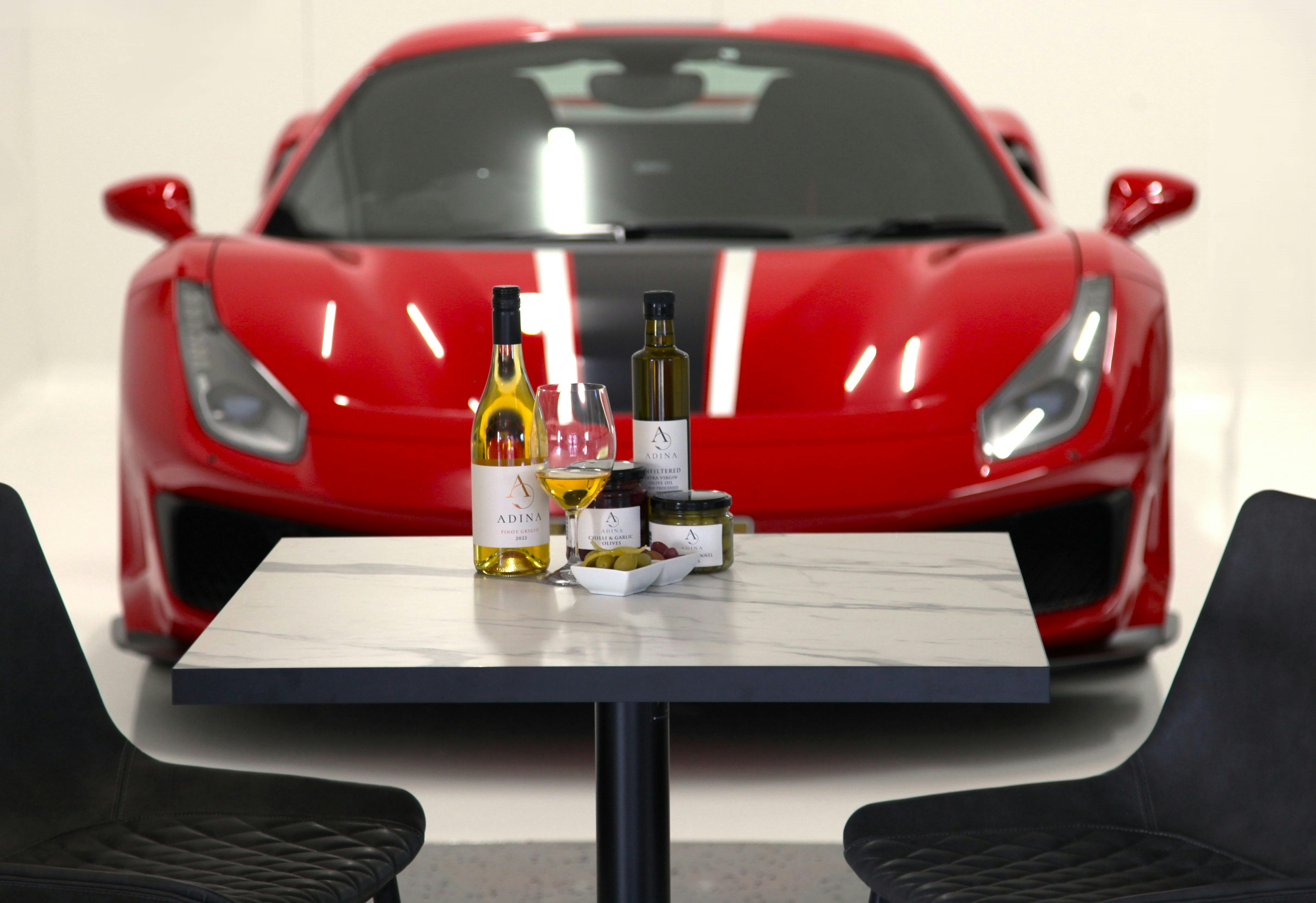 Wine Tasting Ferrari