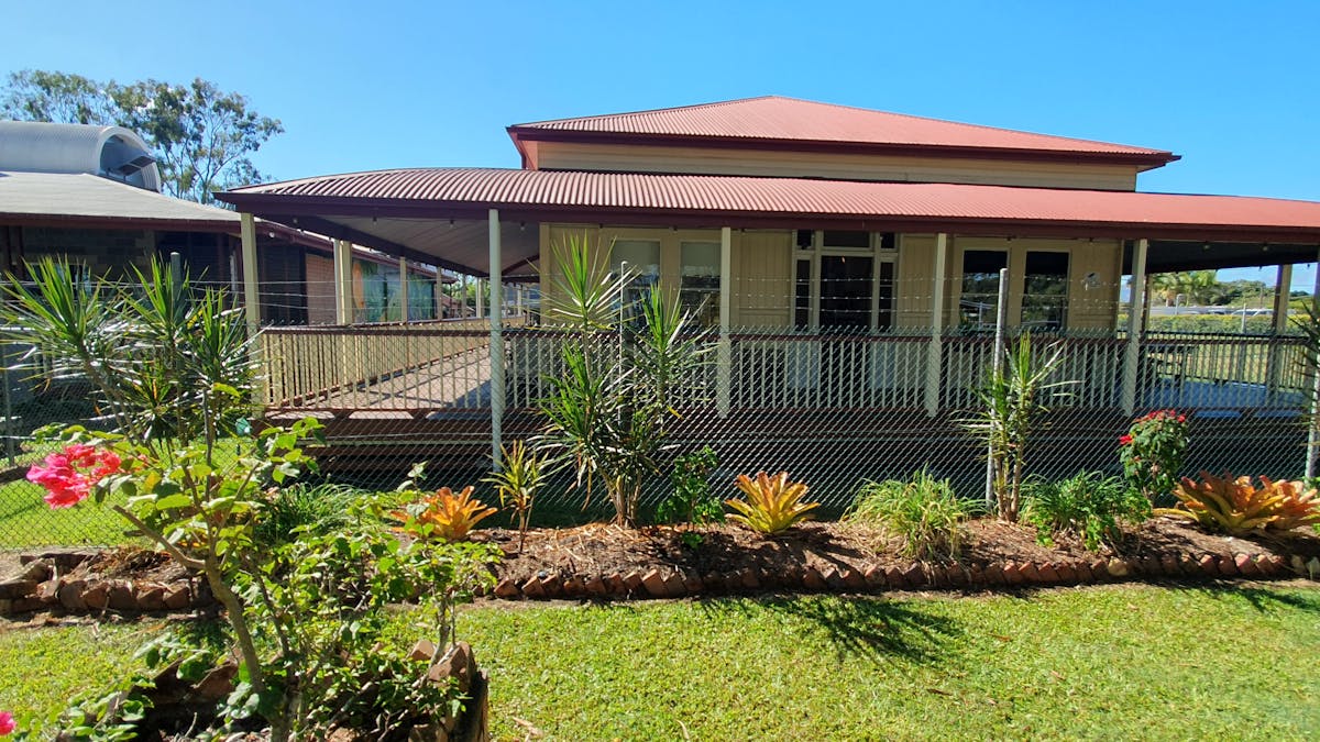 Restored Jamieson House  located within the Mareeba Heritage Museum