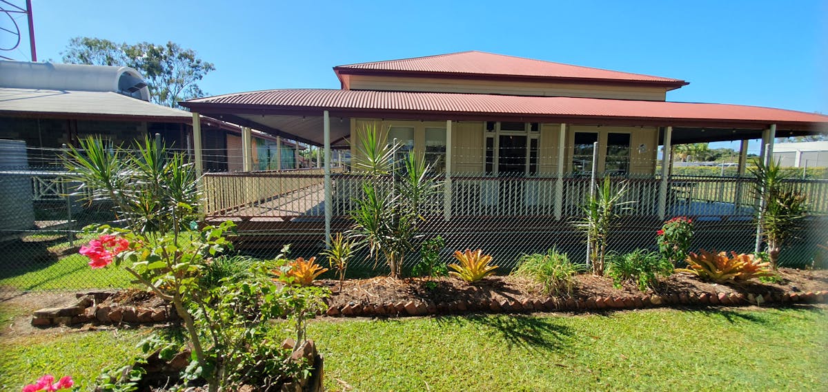 Restored Jamieson House located within the Mareeba Heritage Museum