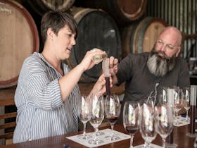 Winemaker Andrew Seppelt walks you through the process of blending your very own Tawny to take home.