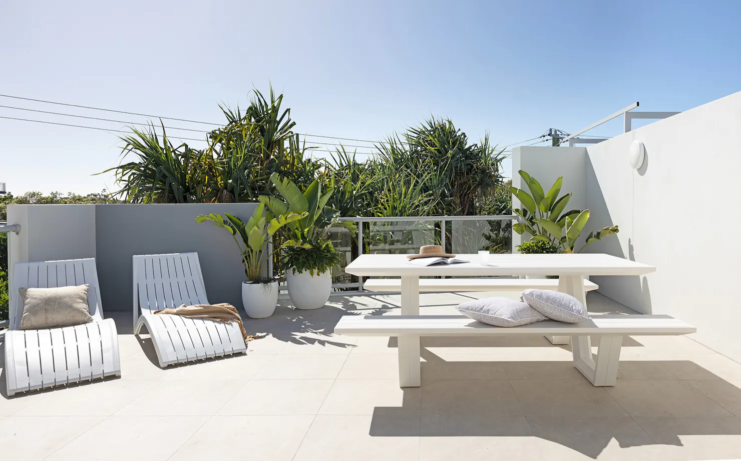 Private roof top terrace