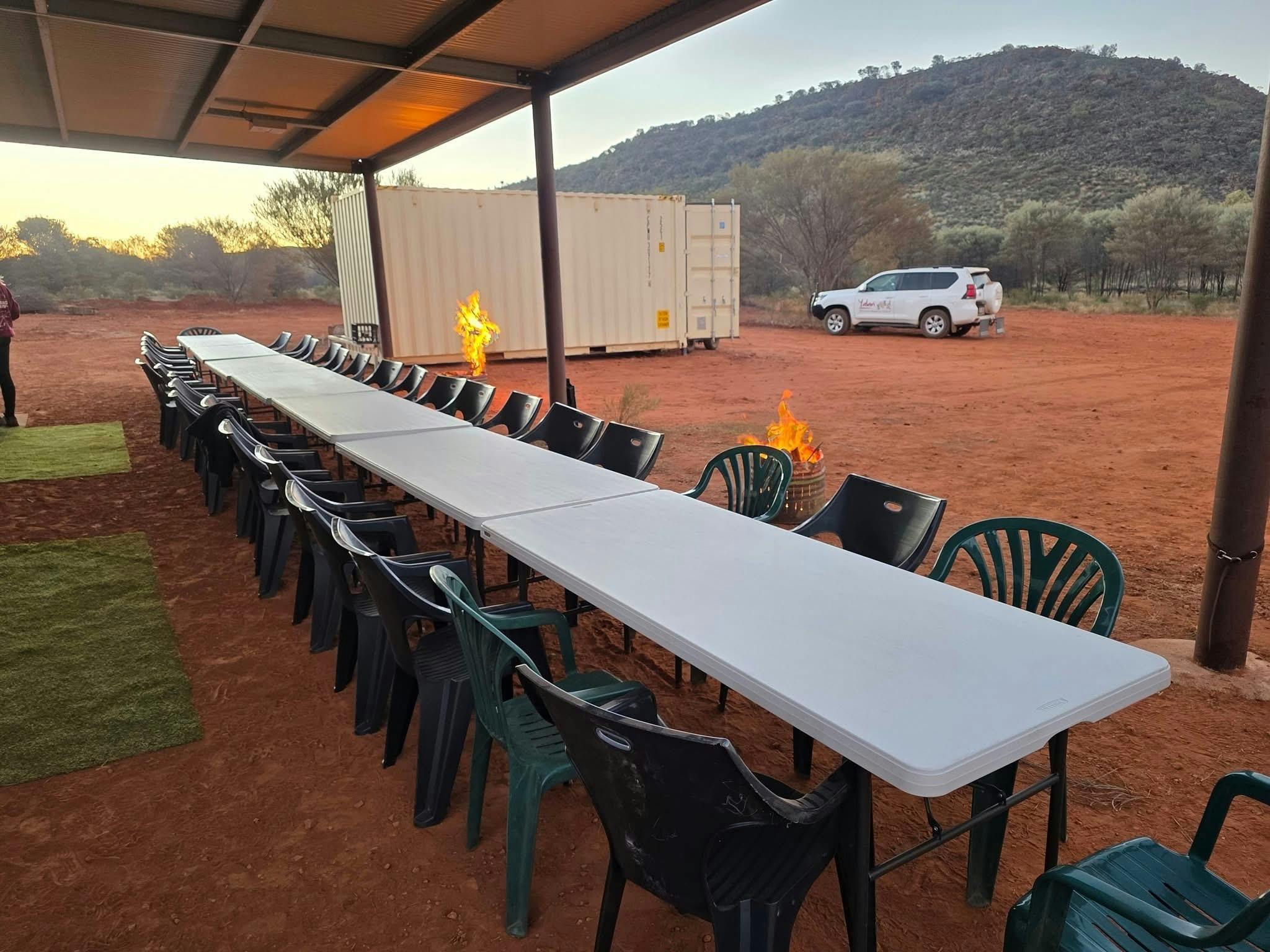 Unique bush dining experiences at Taarna Valley