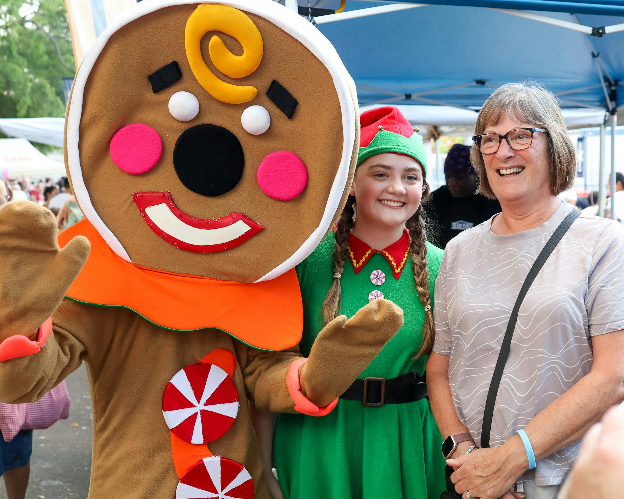 Gingerbread Man and Elf