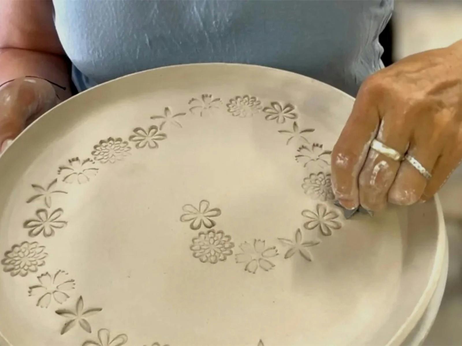 Meadow Platter with Helen Cattell