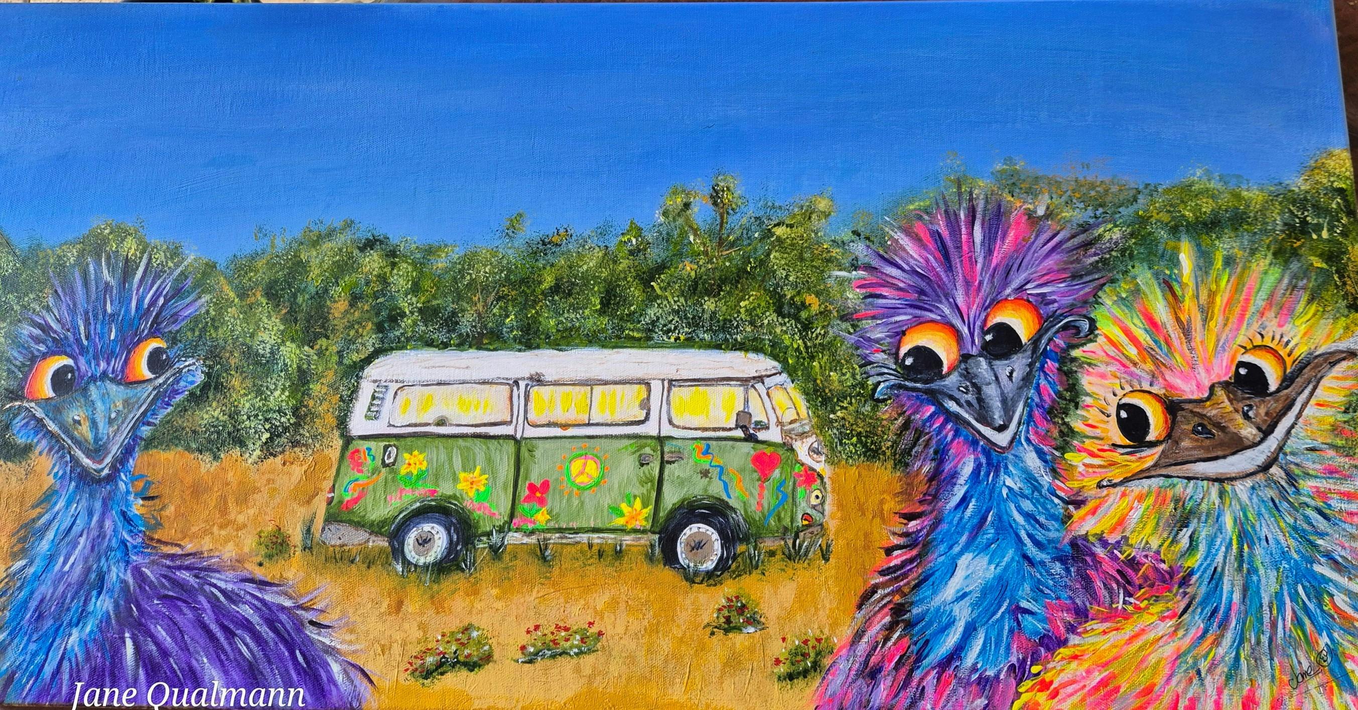 Emu Road Trip - SALA Exhibition