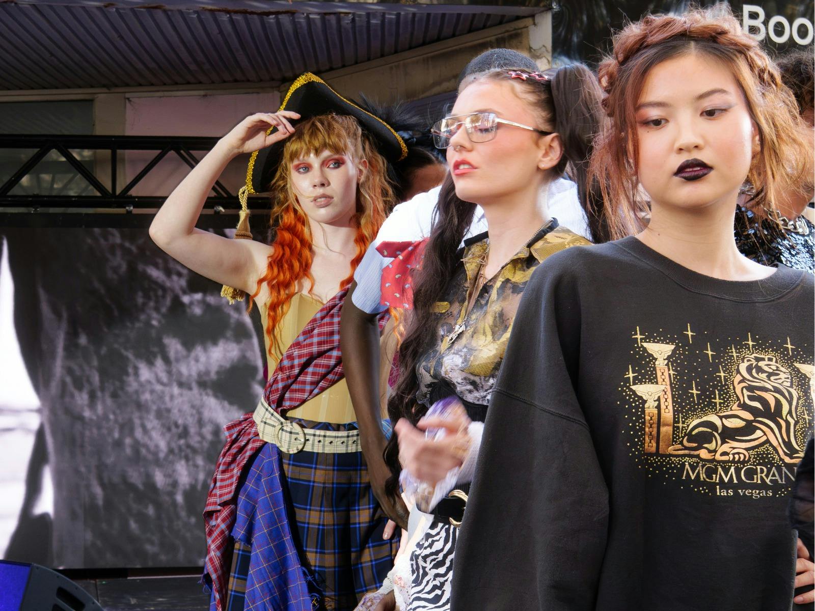 Runway shot from Conscious Couture Festival 2025 runway.