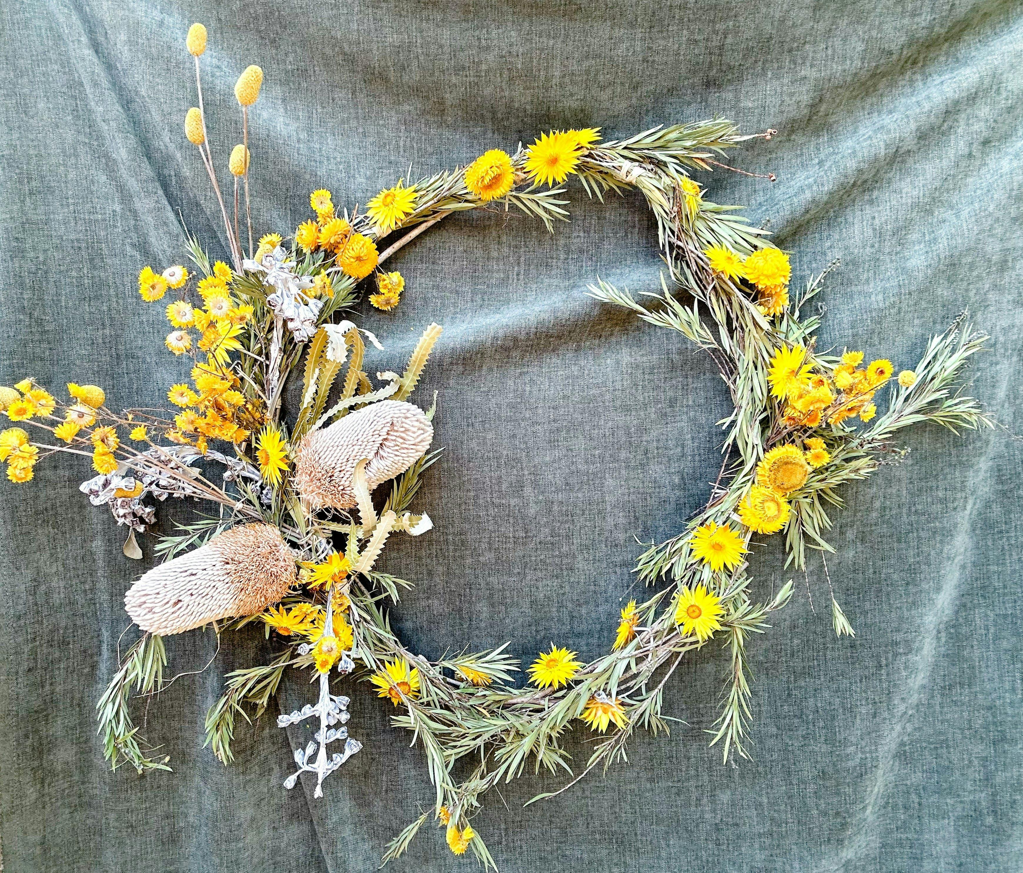 Festive Wreath Making Workshop at Mont De Lancey