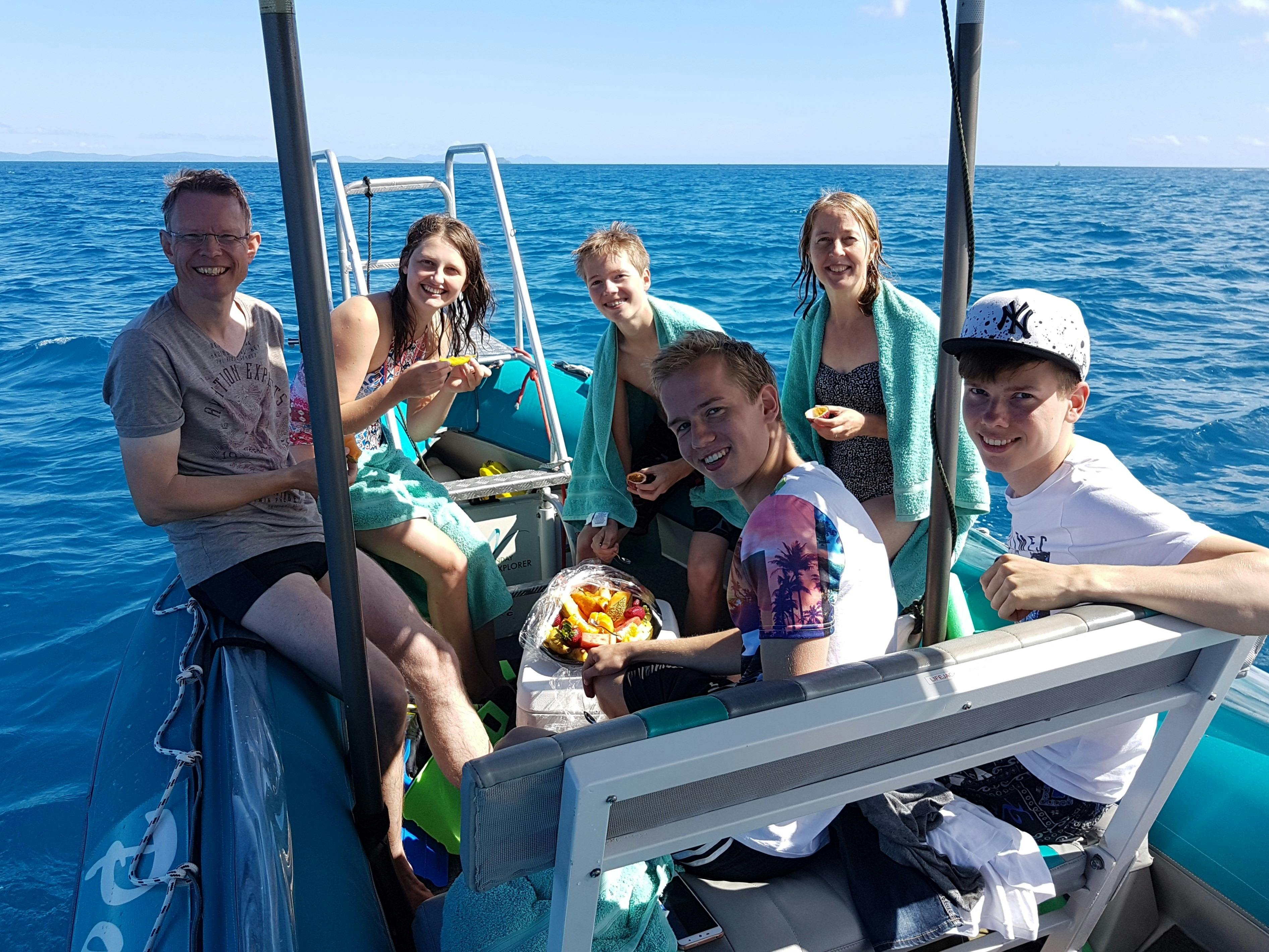 Fruit platters are a favourite for their guests