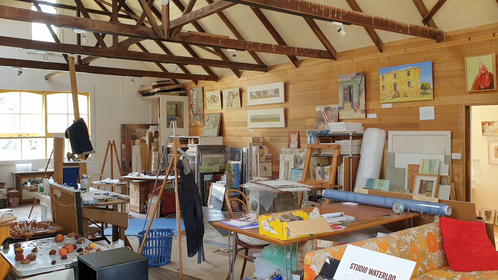 Interior working area Studio Waterloo