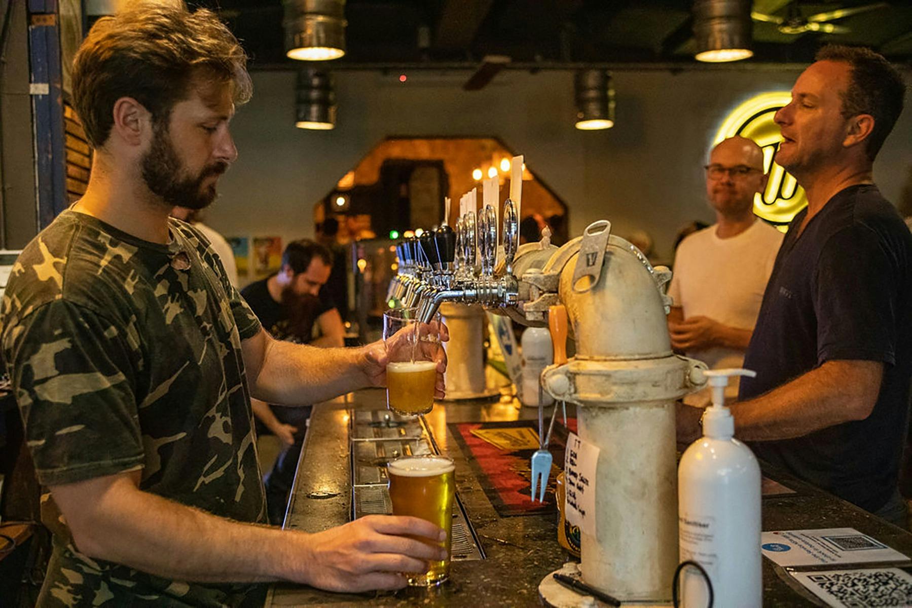 Wayward Brewing Co. Taproom Bar