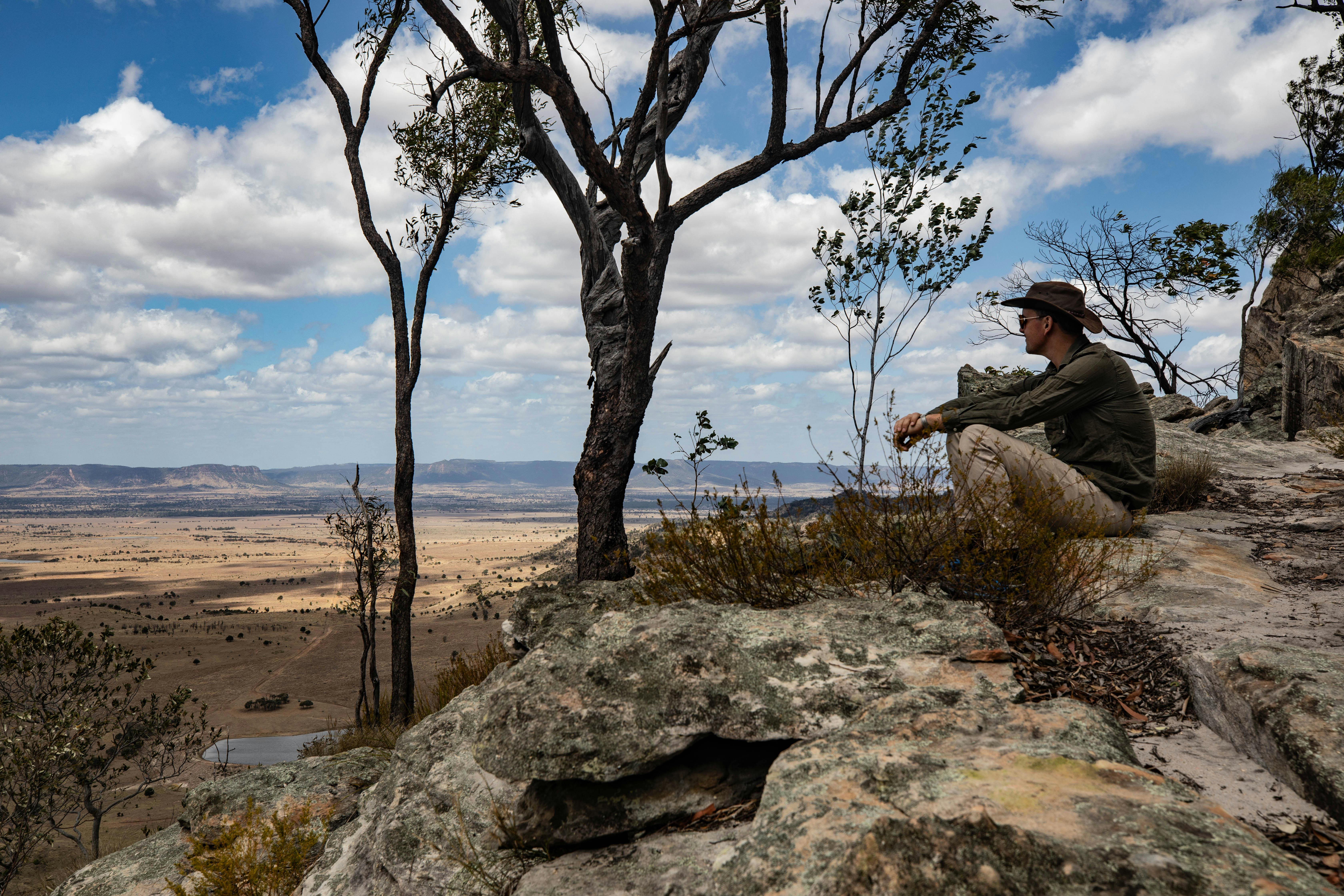 Arcadia Valley from the Carnarvon Escarpment - Wallaroo Station