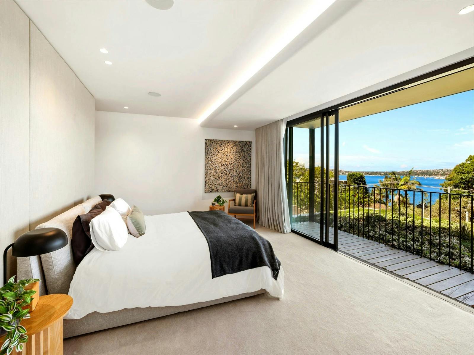 Master bedroom with ensuite with bath and shower. Oversized walk in robe including built in dressing