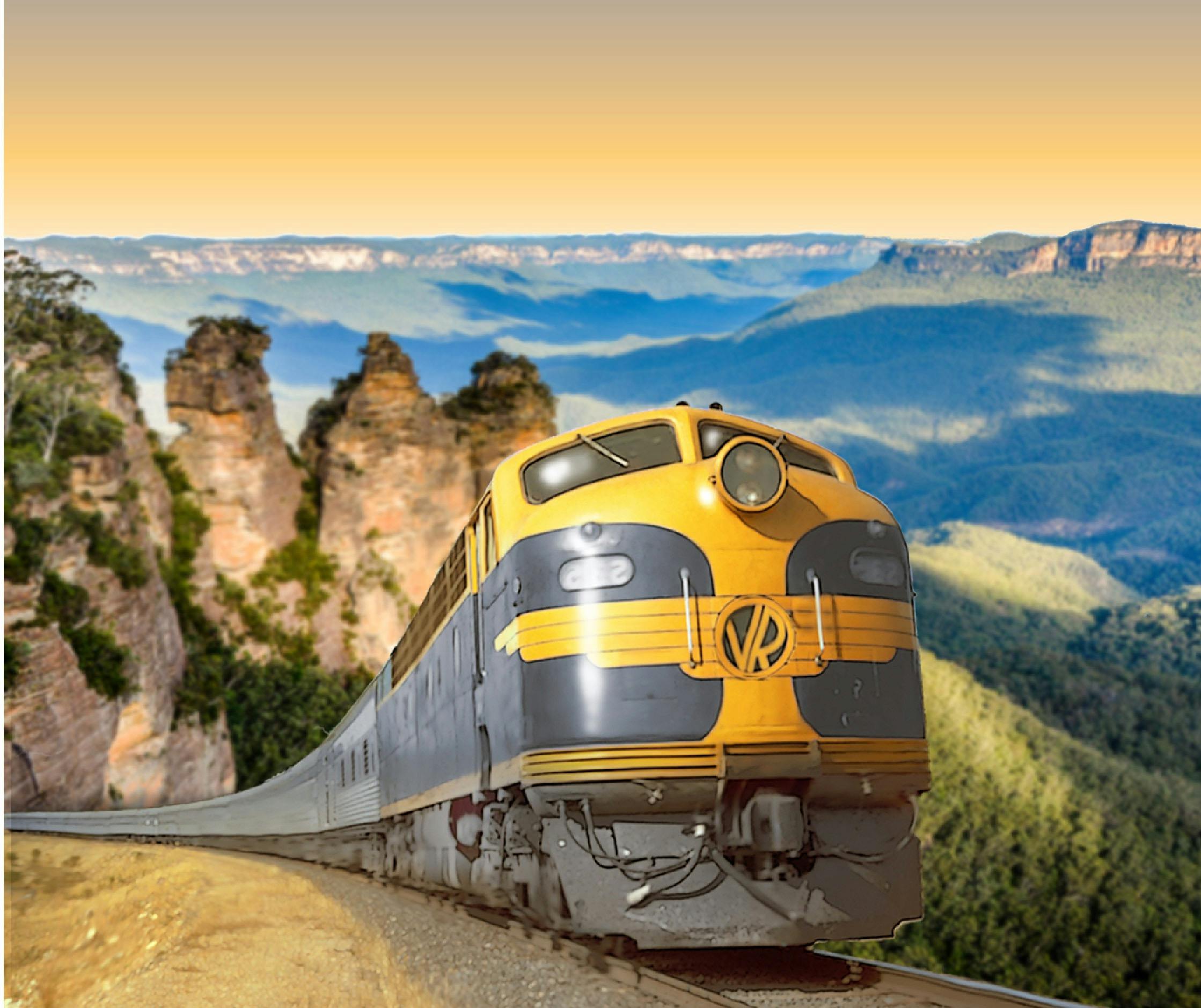 Golden West Rail Tour loco