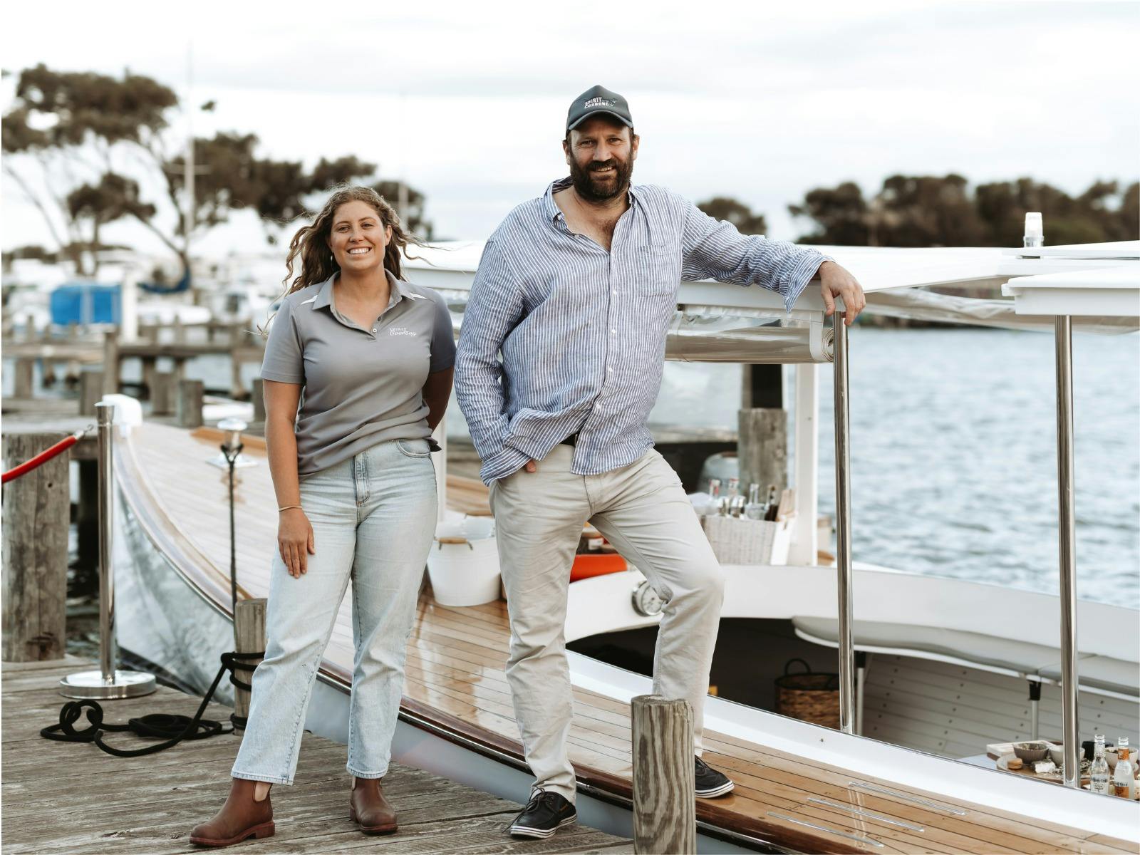 come aboard our historic fantai launch M.V. Maranui