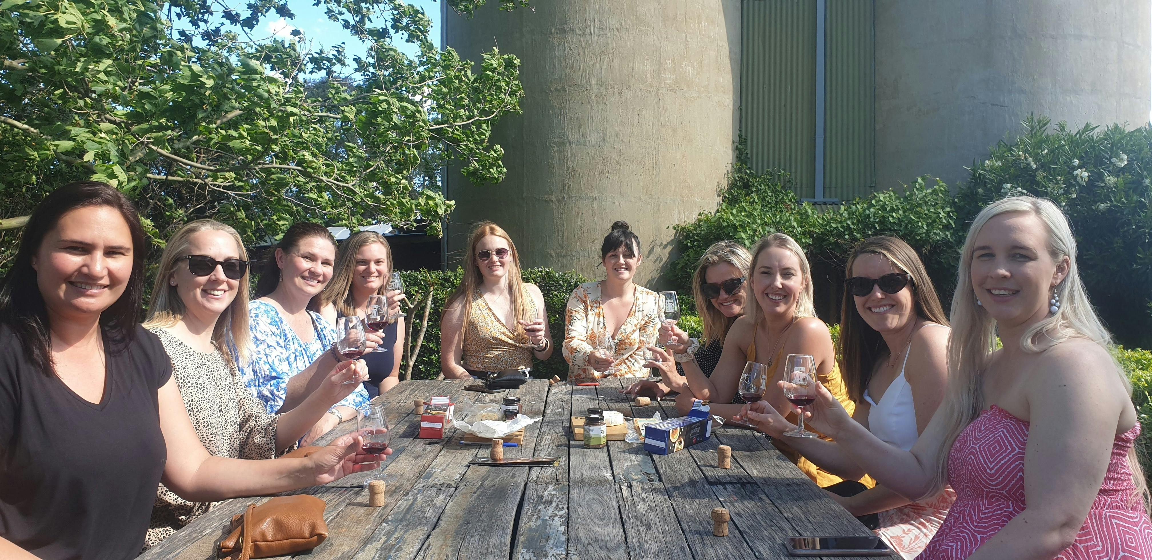 girls wine tasting shoalhaven wineries