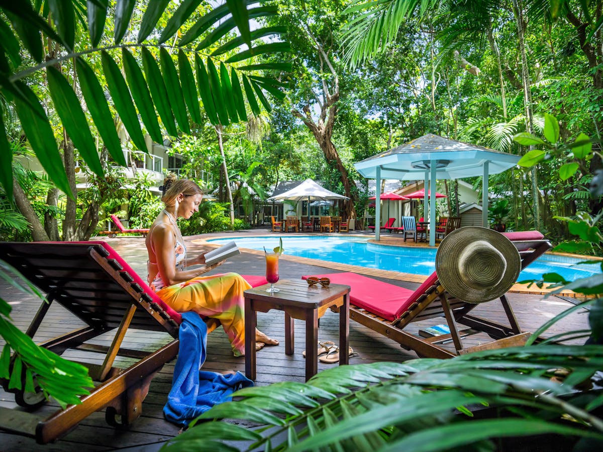 Green Island Resort private pool