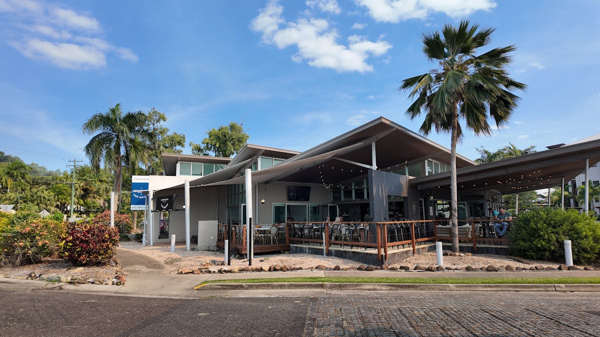 Front view of tap House