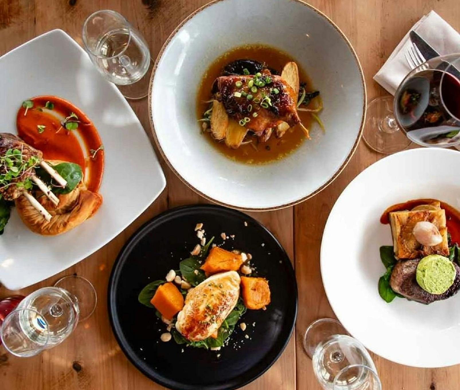 Amanda’s on the Edge Multiple dishes