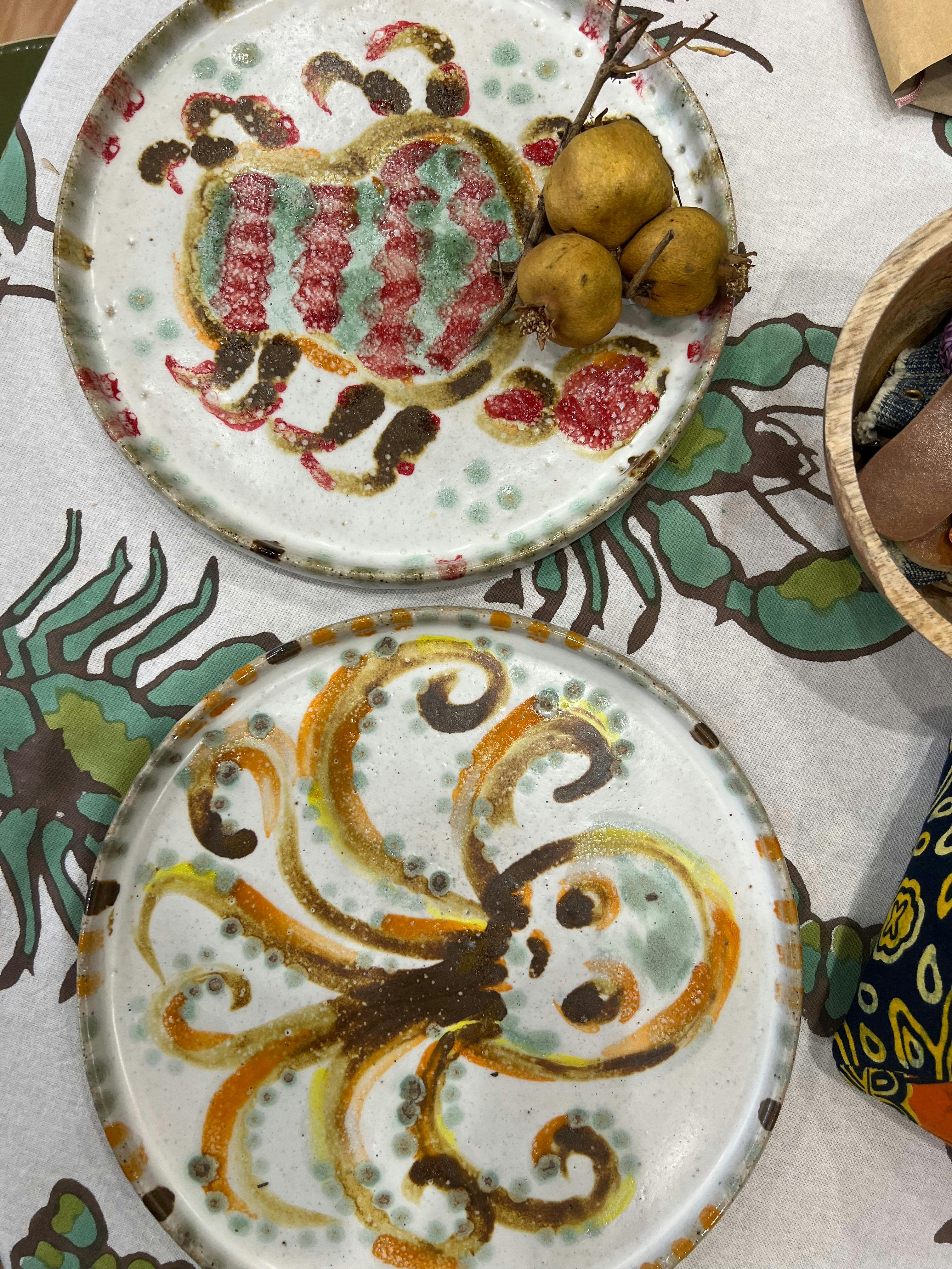 Locally made plates