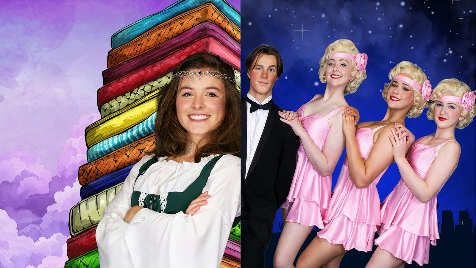 Once upon a Mattress and Crazy for You at the Playhouse