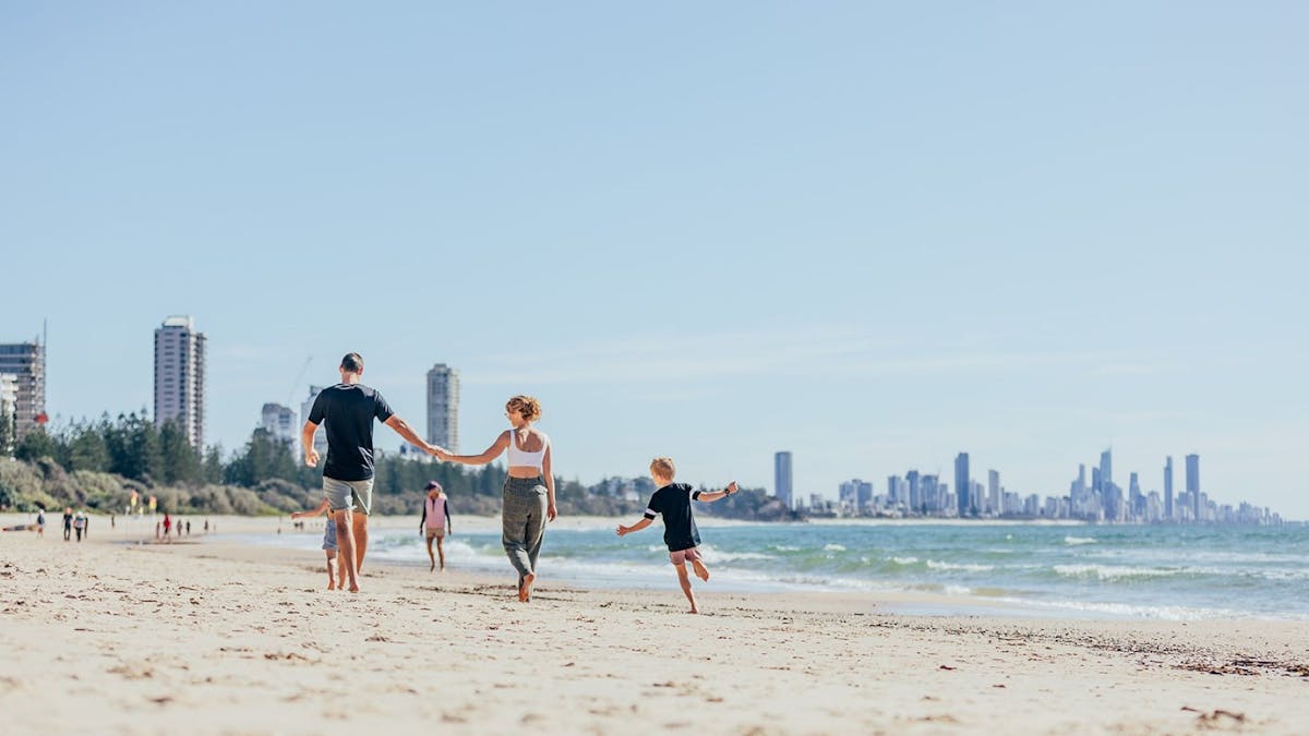Burleigh Beach walk