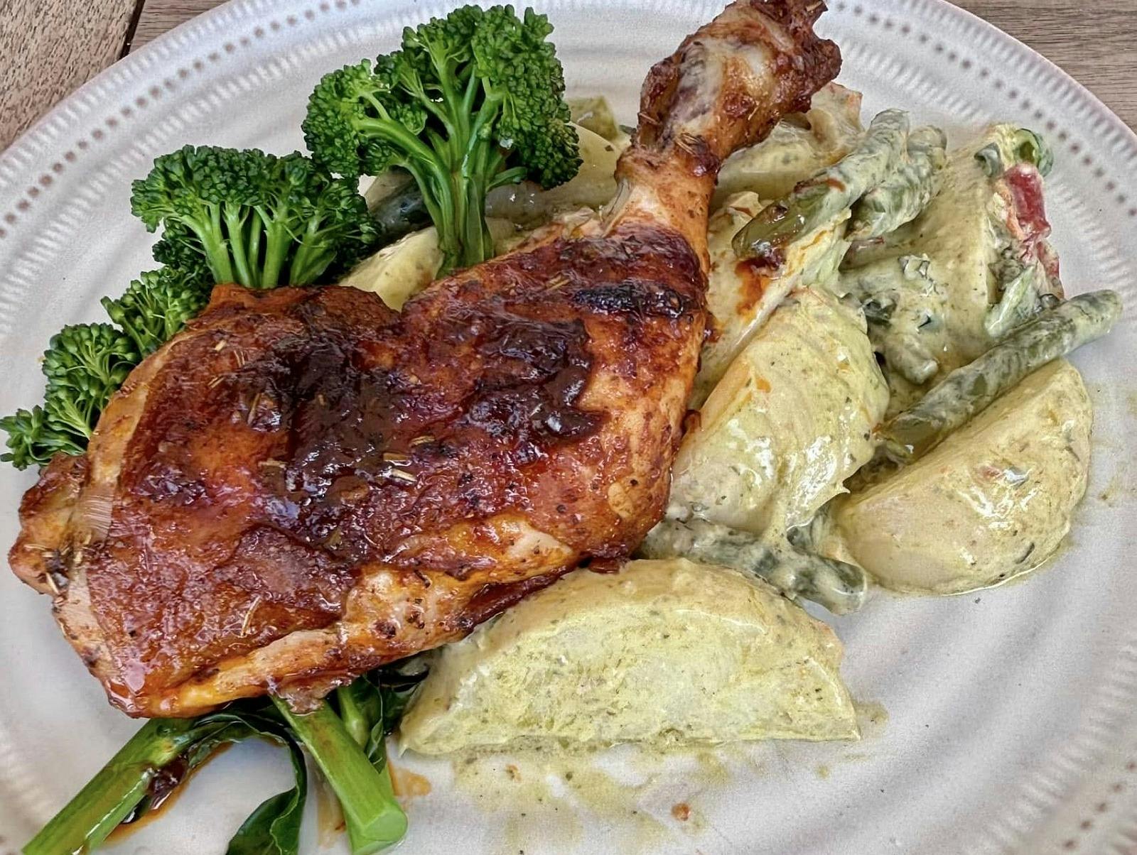 Mahlzeit im Paterson Court House Hotel