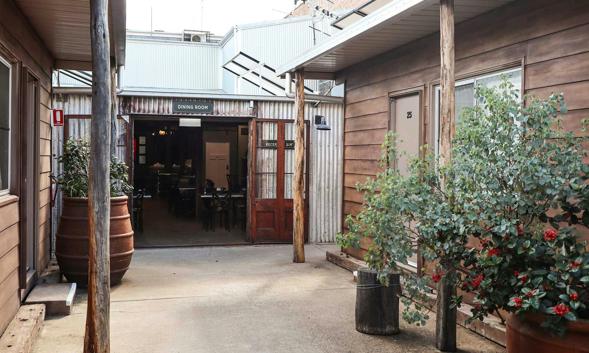The Coach Inn Dining Area Entrance