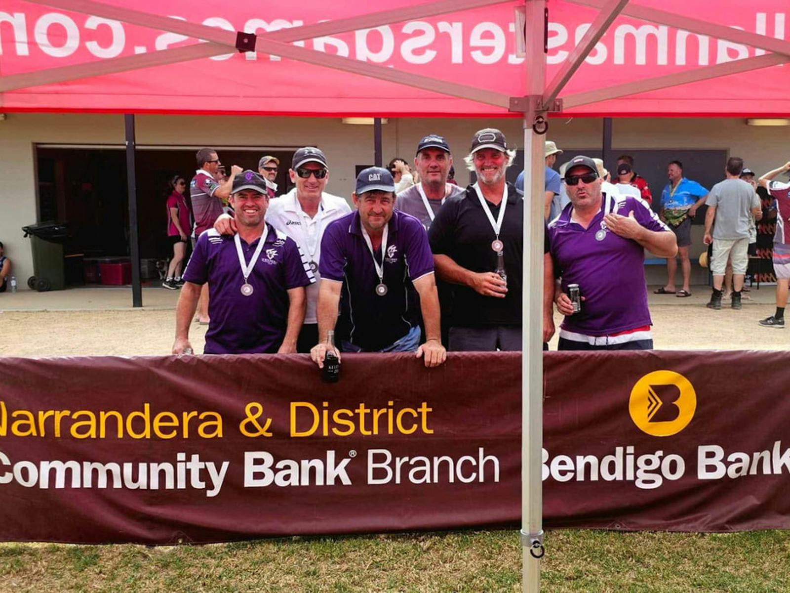 Medallists at the Barellan Masters Games
