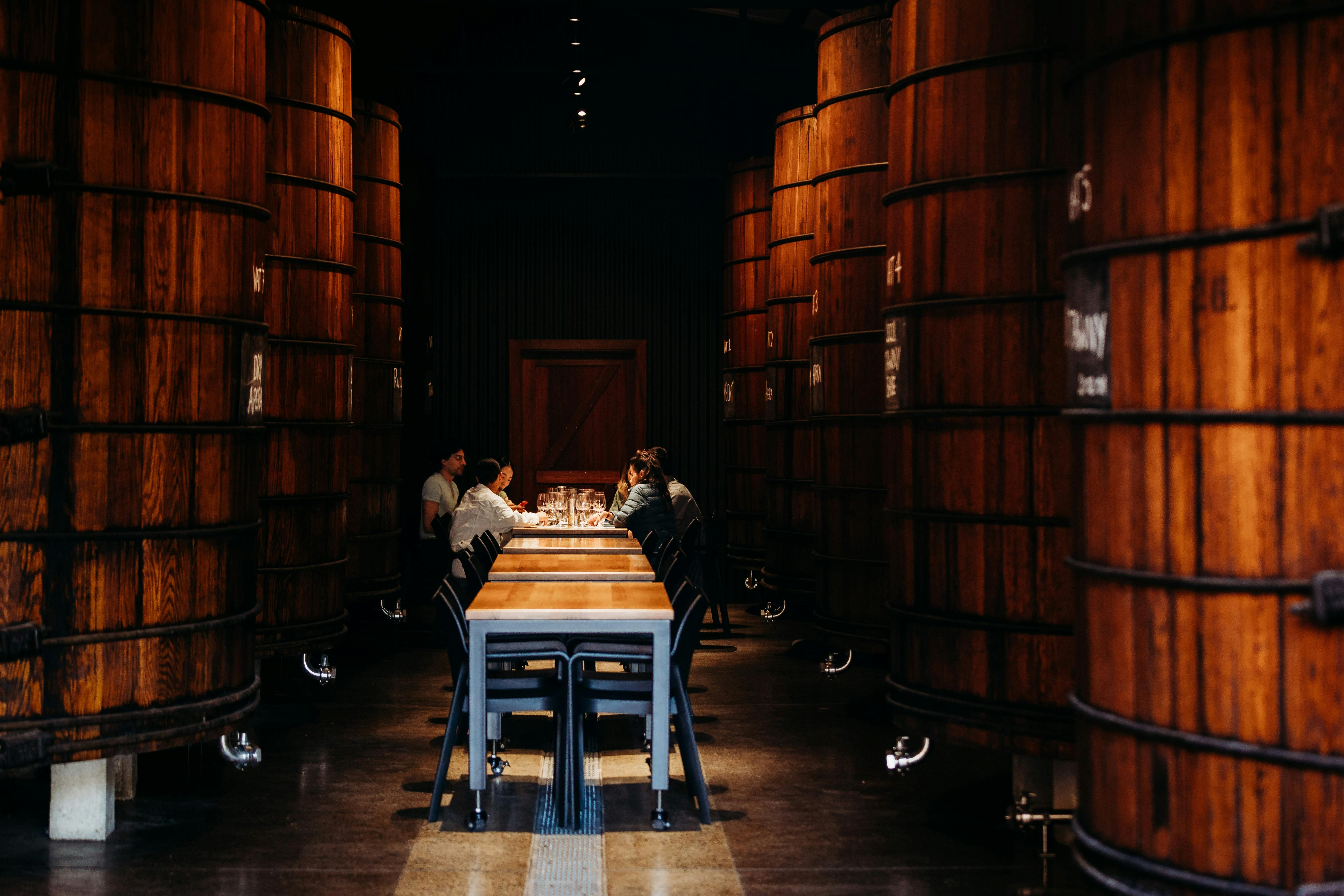 Patritti wine tasting room