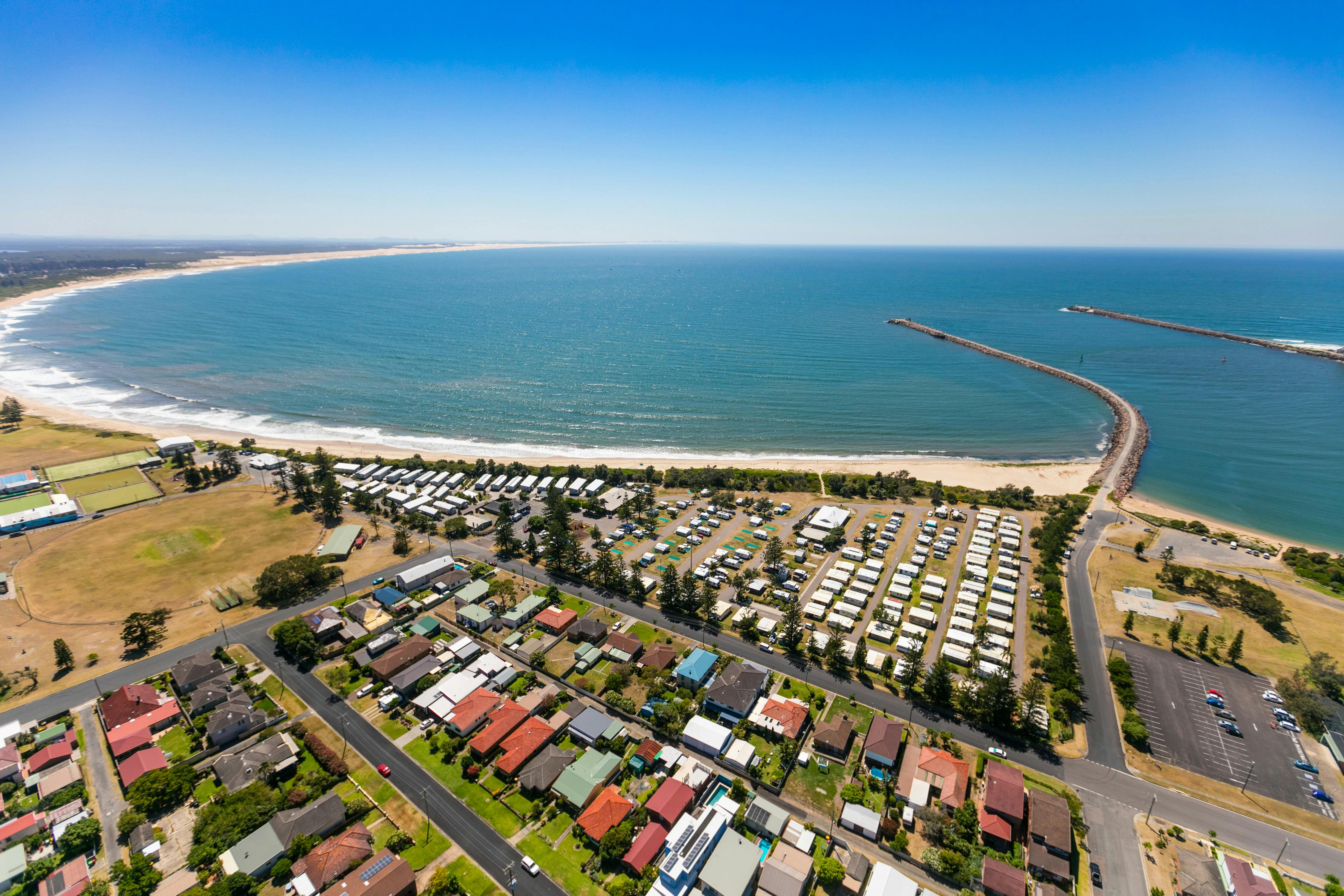 Stockton Beach - Aerial