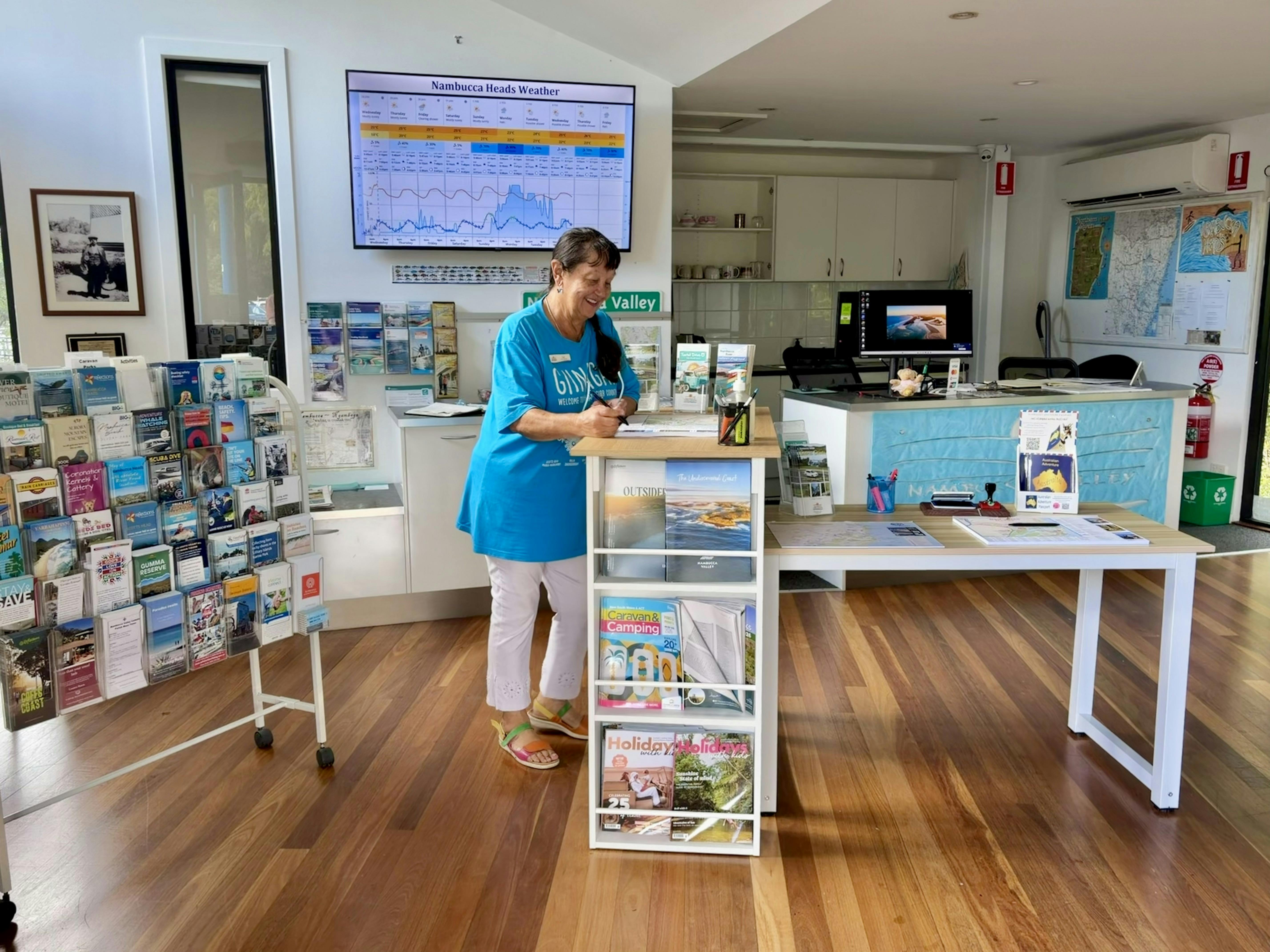 Nambucca Valley Visitor Information Centre volunteer