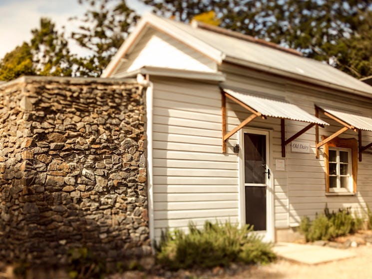 The original Old Dairy has been converted into cosy B&B accommodation.