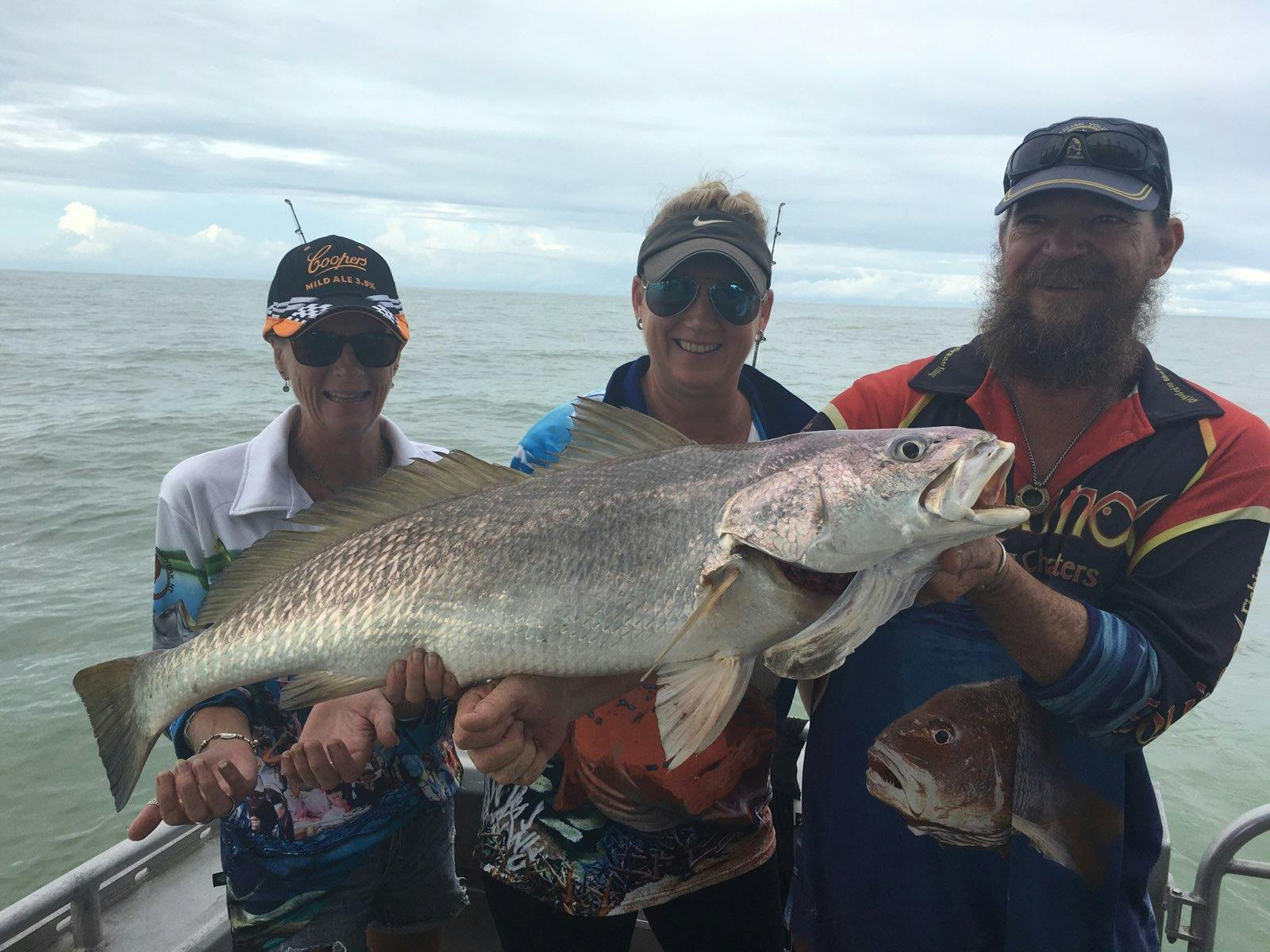Fish catch on board Bluewater charter