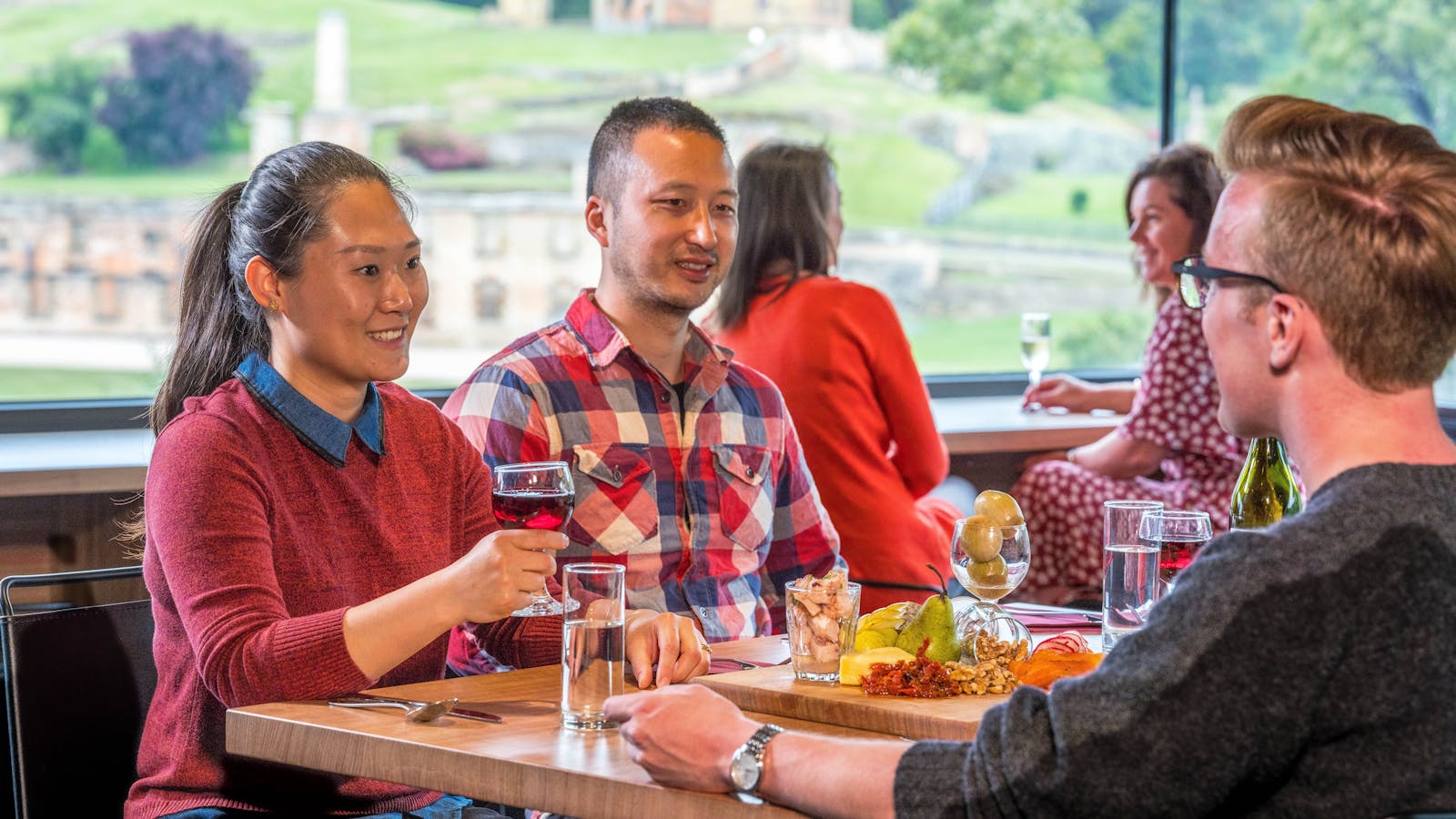 1830 provides visitors and locals with views across the site