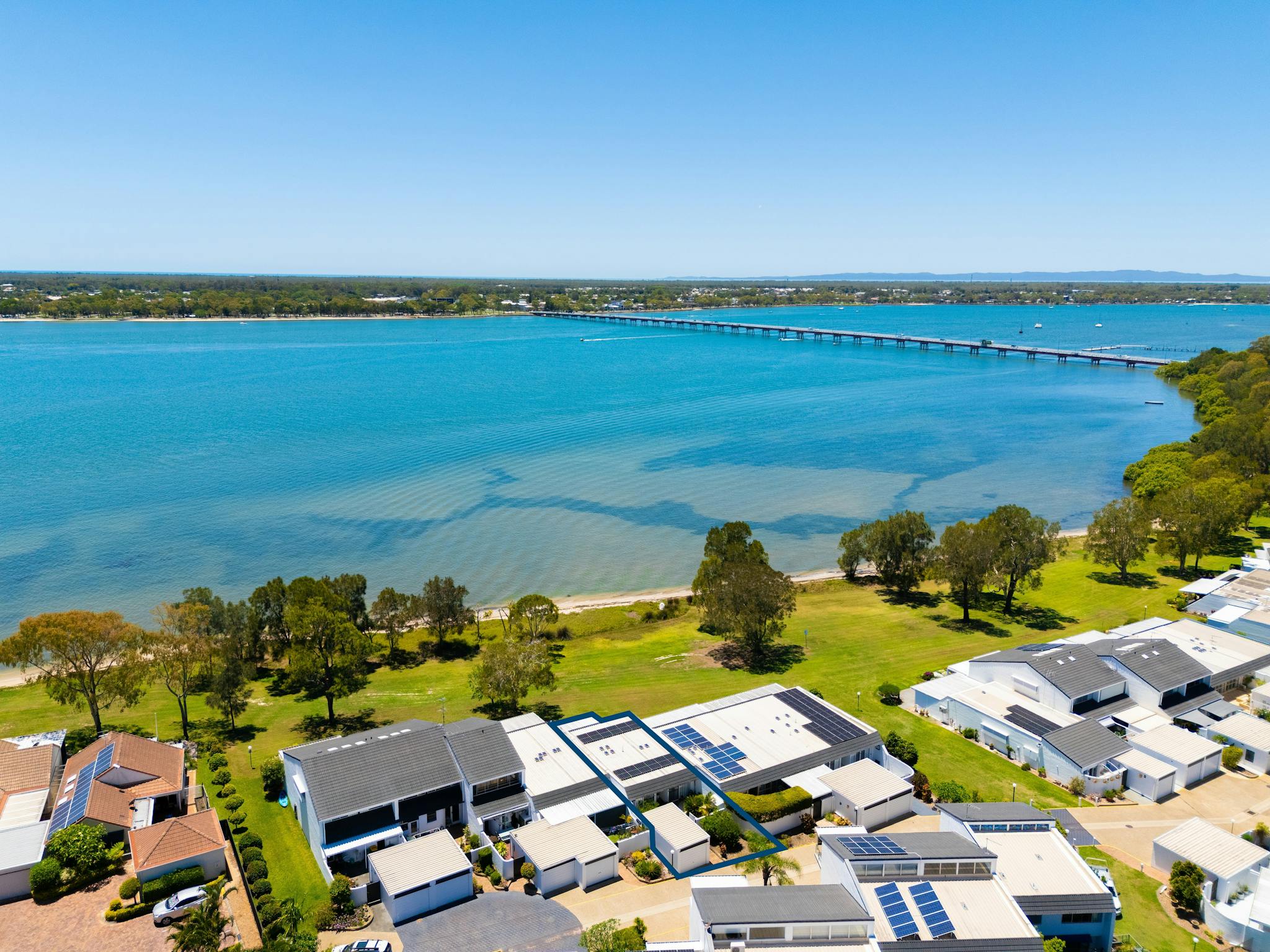 Aerial view - waterfront Aerial view - waterfront