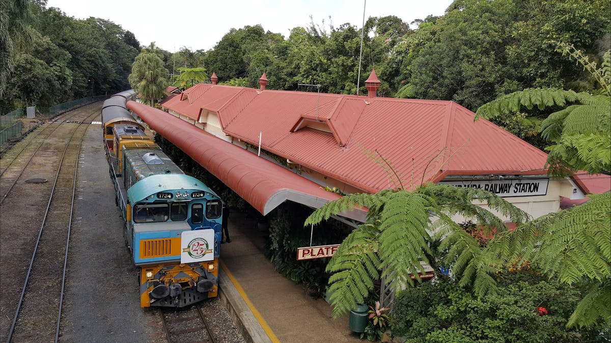 Kuranda Scenic Railway, part of the Skyrail and Train Tour