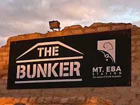 Photo of bunker bar at sunset
