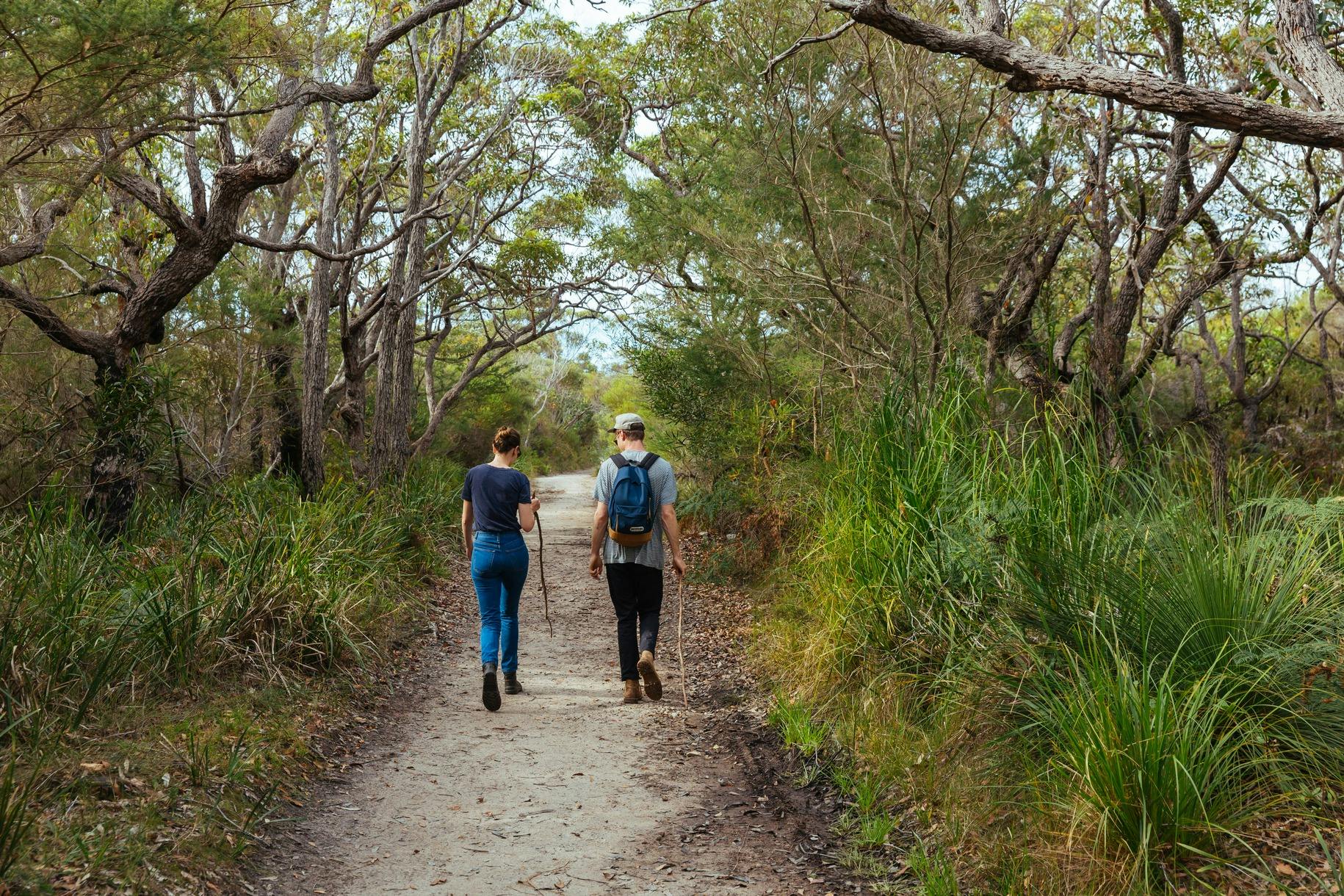 Spaziergang vom Abrahams Bosom Reserve