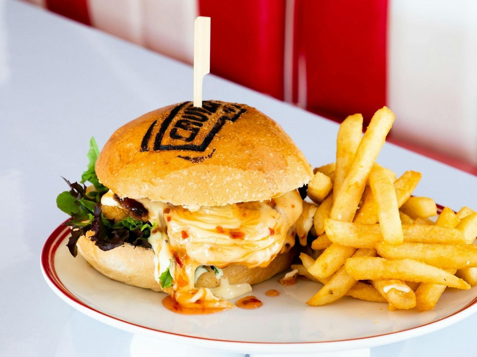 Sweet Chilli Philly Burger