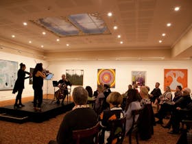 Tasmanian Symphony Orchestra performing at Hadley's Art Prize