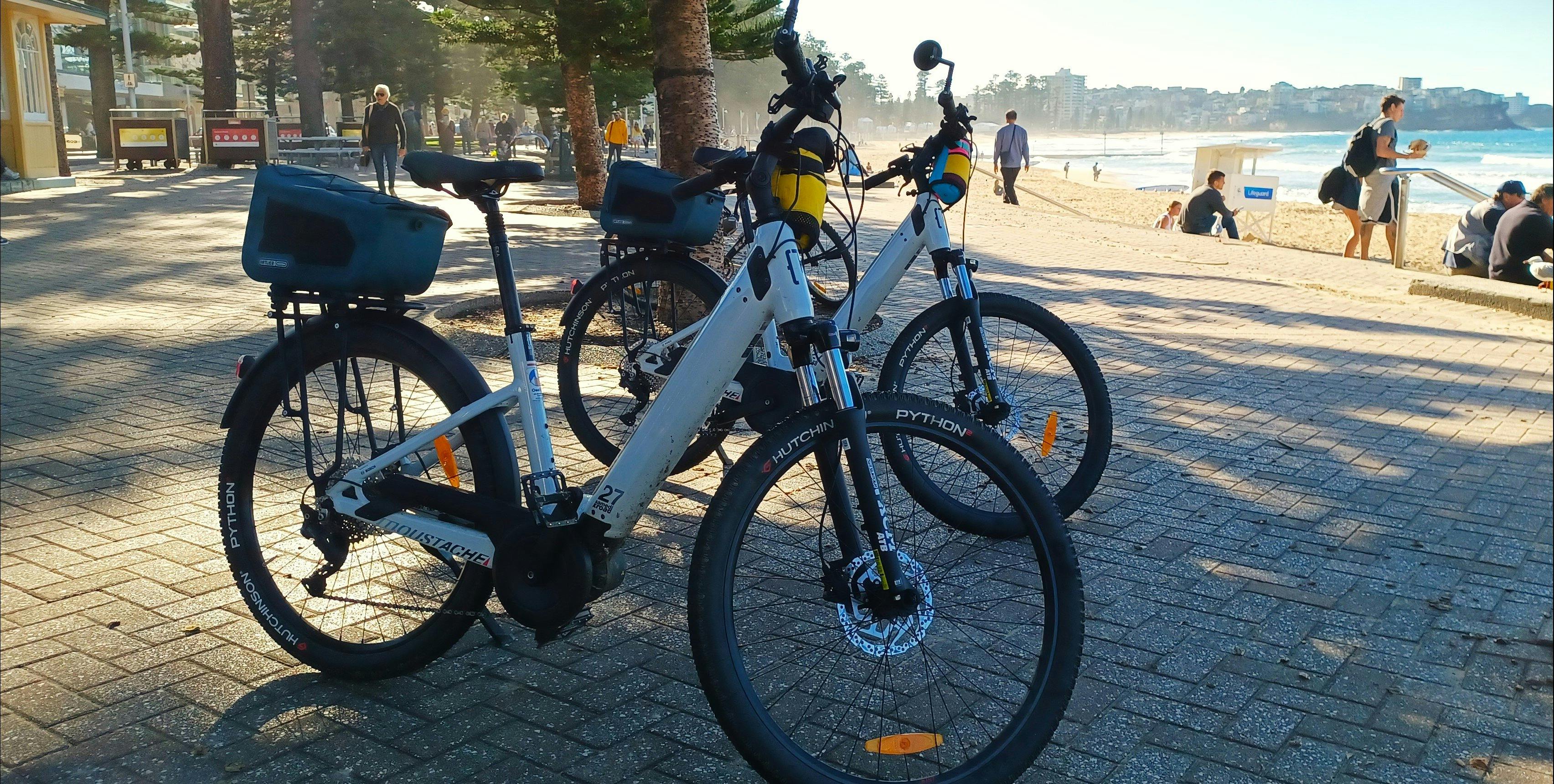 Radfahren am Manly Beach