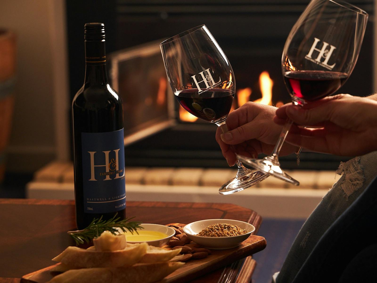 Hastwell & Lightfoot Fireplace McLaren Vale Winery