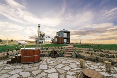 The Grain Loft and landscaped surrounds