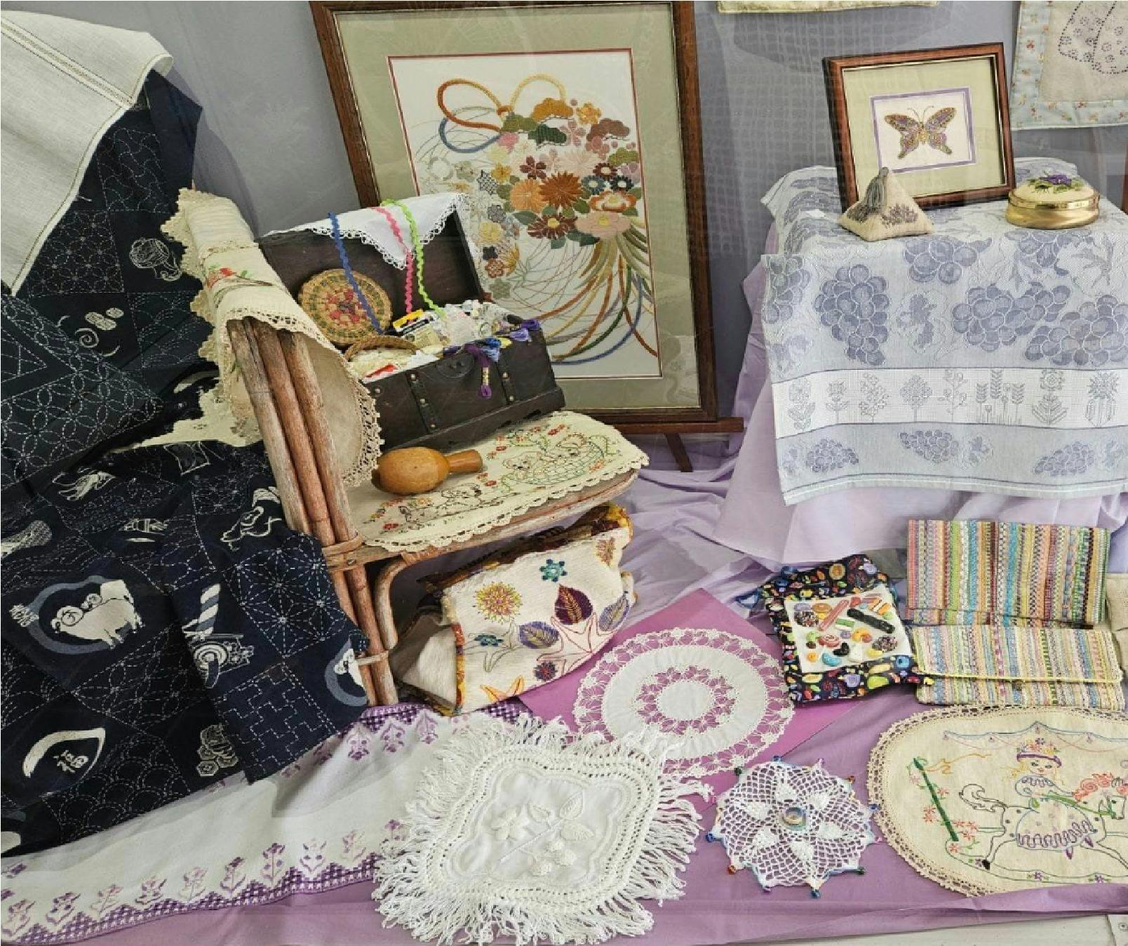 Jacaranda Embroidery Pictures