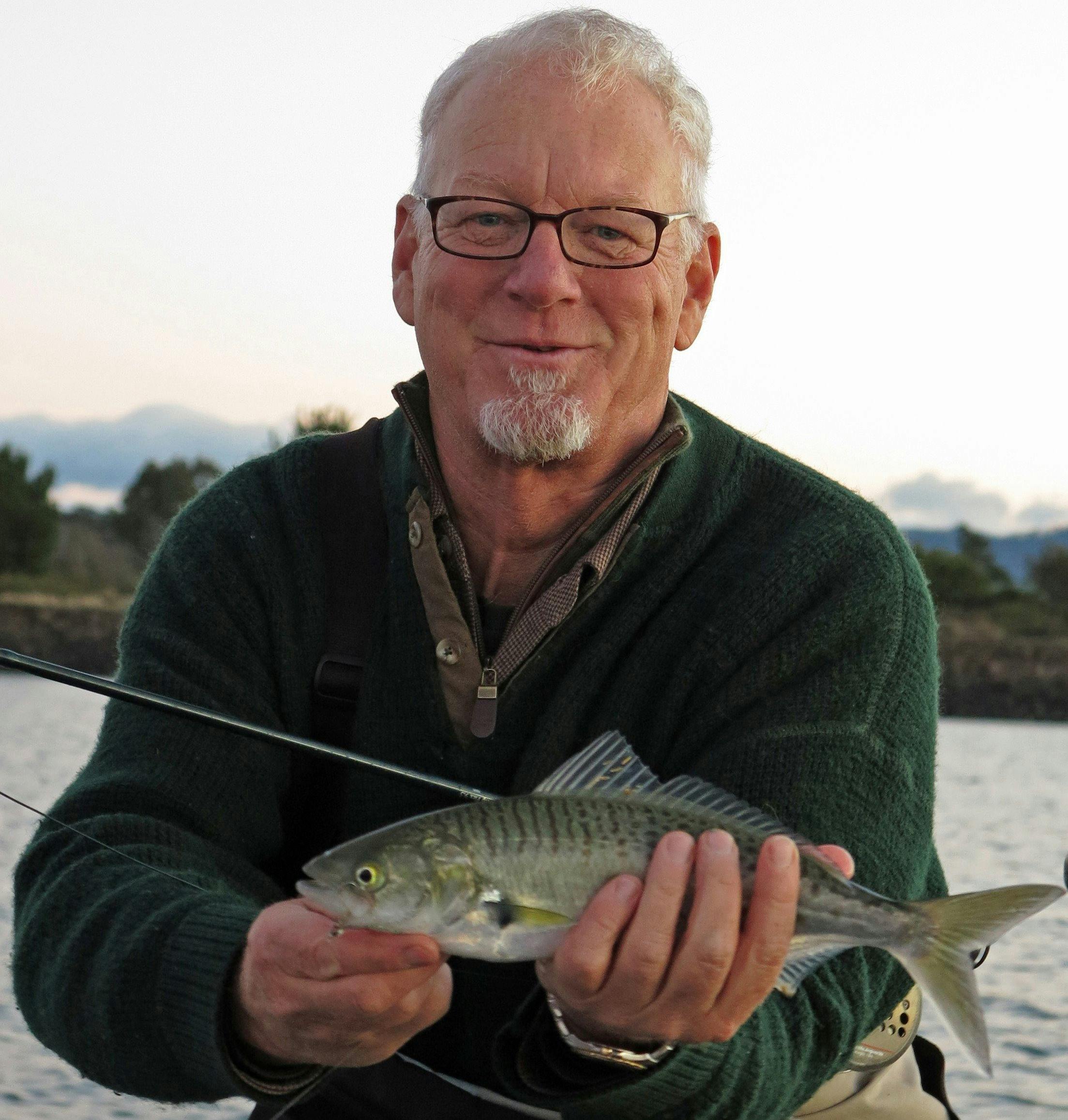 Estuary Australian salmon fly fishing.