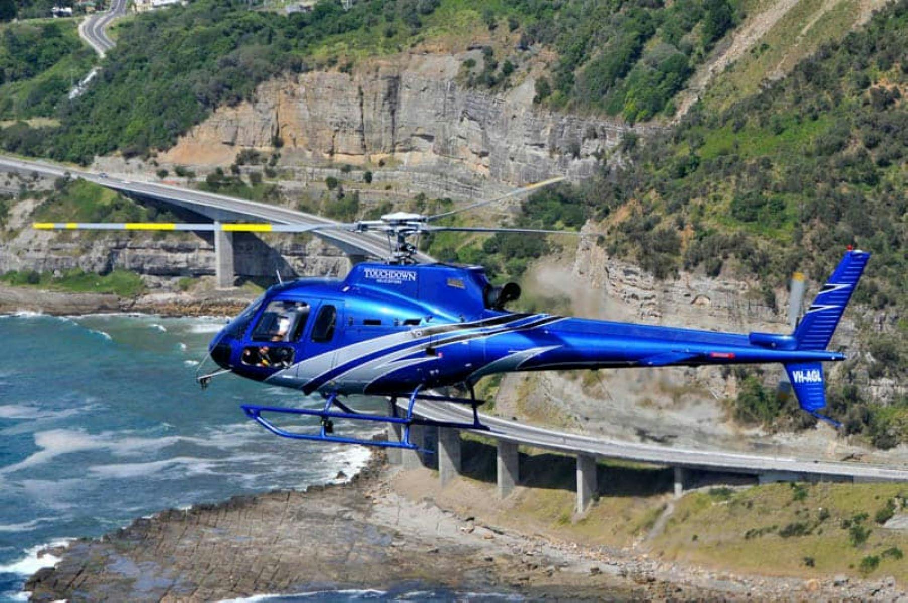 Scenic Flight over seacliffe bridge