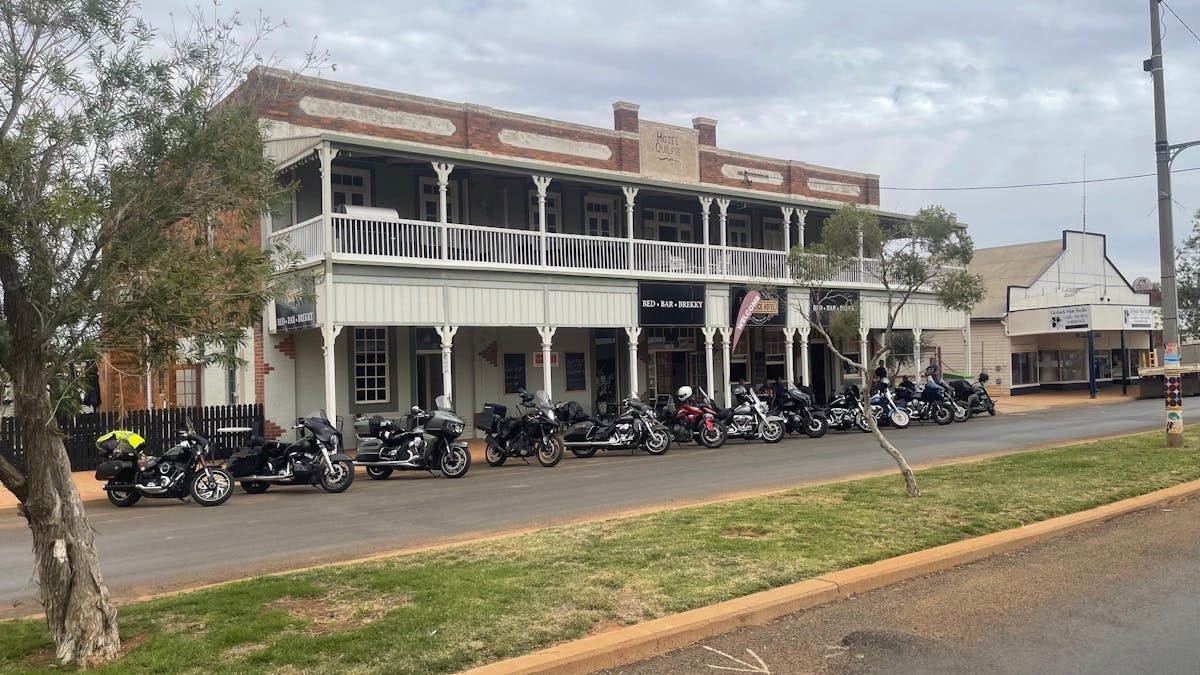 Great place for rallies to stop in for lunch